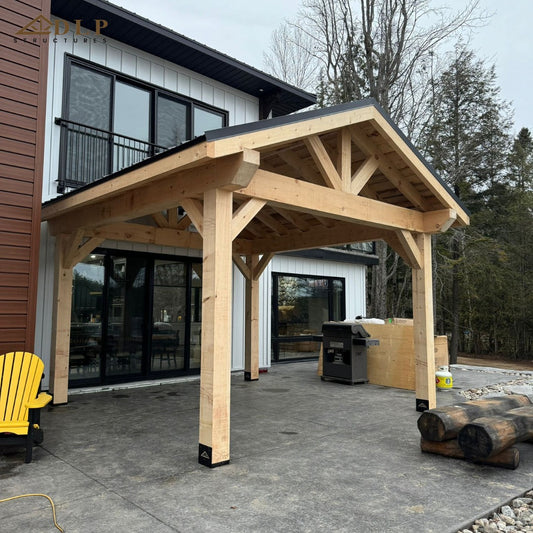 Timber Frame structure - A-Frame