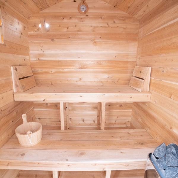 White Cedar Log Cabin Sauna