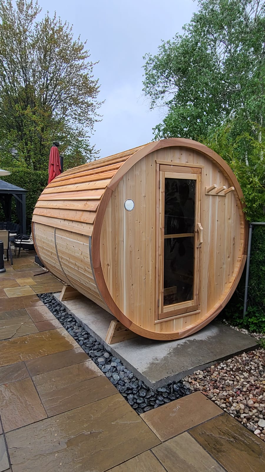 Roof Kit Options Barrel Sauna